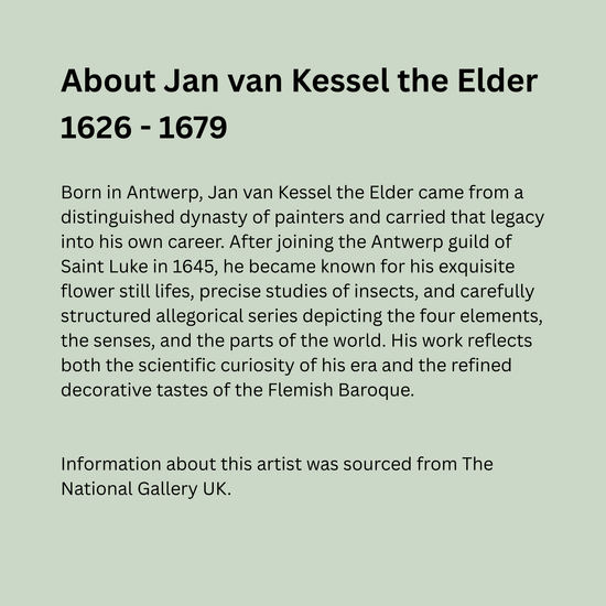 Jan van Kessel - Insect and a Sprig of Rosemary - Softcover Notebook