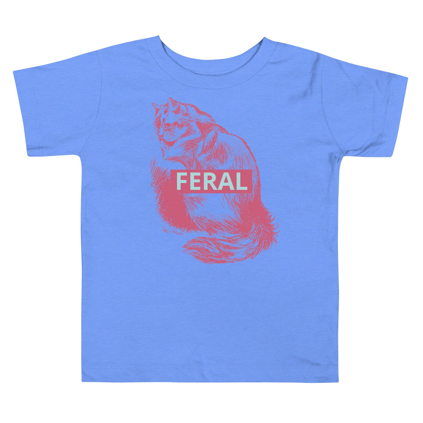 Heather Columbia Blue - Front