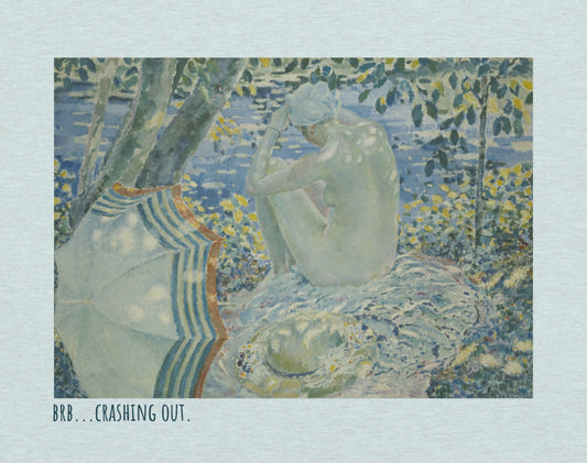 Heather Prism Ice Blue - Front